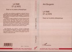 La rime et la rite - Essai sur le prêche philosophique