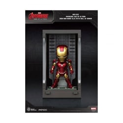 Figurine Avengers L'Ère d'Ultron - modèle Mini Egg Attack Hall of Armor Iron Man Mark XLIII - 8 cm