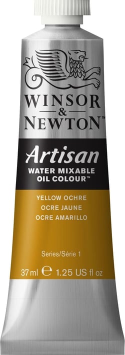 Peinture à l'huile - Artisan - 37ml - ocre jaune