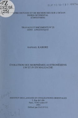 Évolution des morphèmes austronésiens um et in en malgache