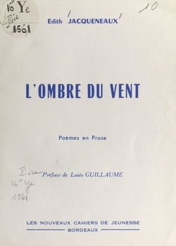 L'ombre du vent - Poèmes en prose