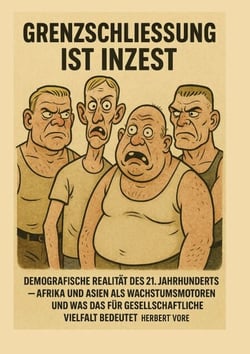 Grenzschließung ist Inzest - Demografische Realität des 21. Jahrhunderts; Afrika und Asien als Wachstumsmotoren und was das für gesellschaftliche Vielfalt bedeutet