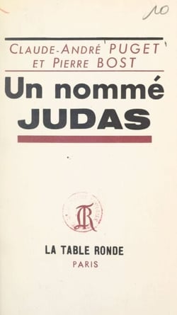 Un nommé Judas - Pièce en trois actes