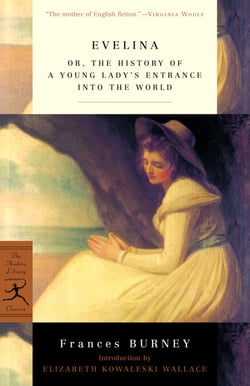 Evelina - The History of a Young Lady's Entrance into the World