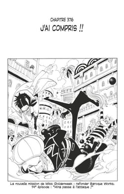 One Piece édition originale - Chapitre 376 - J'ai compris !!