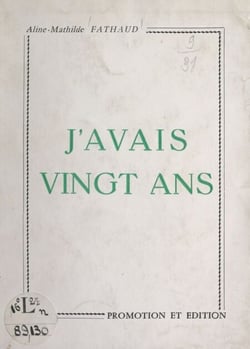 J'avais vingt ans