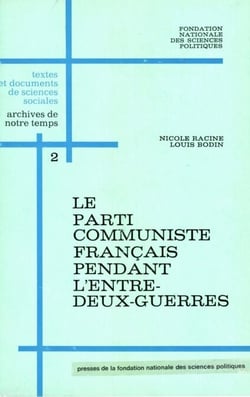Le parti communiste français pendant l'entre-deux-guerres