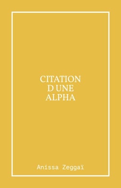 Citation d'une alpha