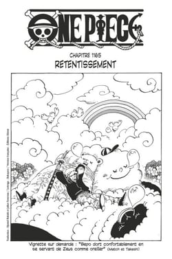 One Piece édition originale - Chapitre 1165 - Retentissement