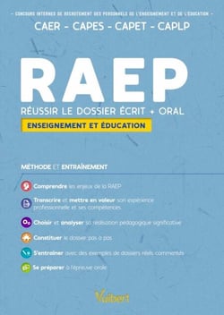 RAEP Enseignement et éducation - Dossier et entretien - Concours et examens - CAPES, CAPET, CAPLP, CPE