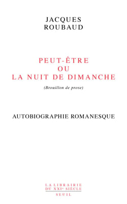 Peut-être ou La nuit de dimanche (brouillon de prose)
