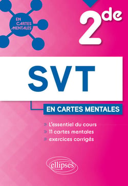 SVT - 2de - 11 cartes mentales et exercices corrigés