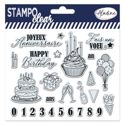 Stampo clear - Anniversaire