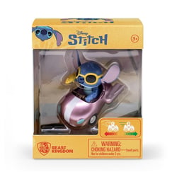 Mini figurine Yu Me Beast Kingdom - Lilo et Stitch - Stitch vaisseau spatial