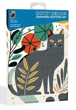 Diamond Dotting Kit - Diamond Painting - Décor Chat - Diamond Dotz