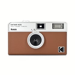 Kodak Ektar H35 Marron Appareil photo réutilisable 35 mm –  flash intégré
