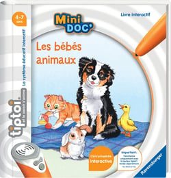 Tiptoi® Mini doc les bébés animaux - Ravensburger