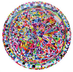 Puzzle 500 pièces - Triangle Pattern - Eeboo