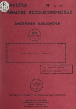 Sekou Touré est-il marxiste ? - Étude présentée comme mémoire de DEA "Études africaines" à l'Institut d'études politiques de l'Université de Bordeaux I en septembre 1976