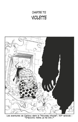 One Piece édition originale - Chapitre 712 - Violette