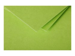 25 cartes pliées Pollen 160x160 mm  - Vert menthe