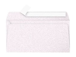 20 enveloppes Pollen 110x220 mm - Rose poudré irisé
