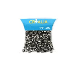 200 œillets - argent - Créalia