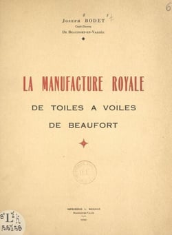 La manufacture royale de toiles à voiles de Beaufort