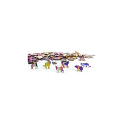 Puzzle en bois 138 pièces - Tigre - Rainbowooden