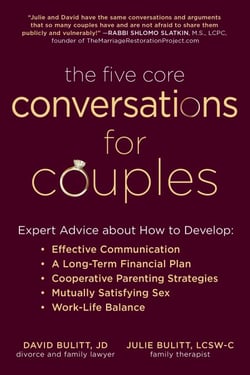 The Five Core Conversations for Couples - Expert Advice about How to Develop Effective Communication, a Long-Term Financial Plan, Cooperative Parenting Strategies, Mutually Satisfying Sex, and Work-Life Balance