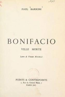 Bonifacio, ville morte