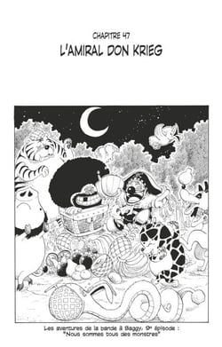 One Piece édition originale - Chapitre 47 - L'amiral Don Krieg