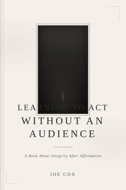 Learning to act without an audience