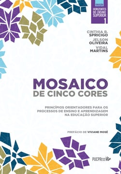 Mosaico de cinco cores - Princípios orientadores para os processos de ensino e aprendizagem na educação superior