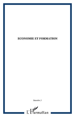 Economie et formation