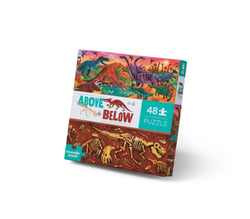 Puzzle Monde des dinosaures - 48 pièces