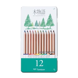 Coffret de 12 crayons de couleur Ki-Monogatari Eco - Tombow - RS-12C