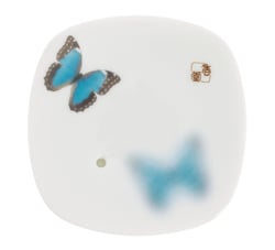 Porte-encens porcelaine - Papillon