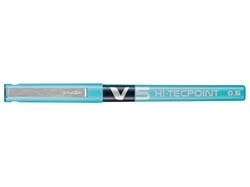 Stylo roller Pilot - Hi-Tecpoint V5 - Turquoise - Pointe fine