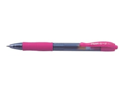 Stylo roller Pilot - G-2 - rose - pointe moyenne
