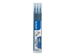Lot de 3 recharges pour stylo roller effaçable Pilot - FriXion Ball Point - bleu nuit - 