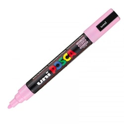 Marqueur Posca - Pointe conique moyenne - Rose clair - PC5M