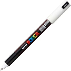 Marqueur Posca - Pointe calibrée extra-fine - Blanc - PC1MR