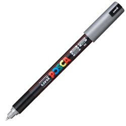 Marqueur Posca - Pointe calibrée extra-fine - Argent - PC1MR