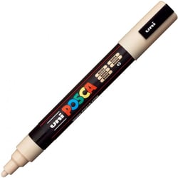 Marqueur Posca - Pointe conique moyenne - Beige - PC5M