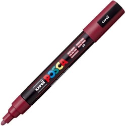 Marqueur Posca - Pointe conique moyenne - Lie de vin - PC5M