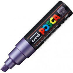 Marqueur Posca - Pointe large - Violet métal - PC8K