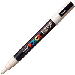 Marqueur Posca - Pointe conique fine - Beige - PC3M