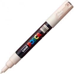 Marqueur Posca - Pointe conique extra-fine - Beige - PC1MC