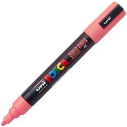 Marqueur Posca - Pointe conique moyenne - Rose corail - PC5M